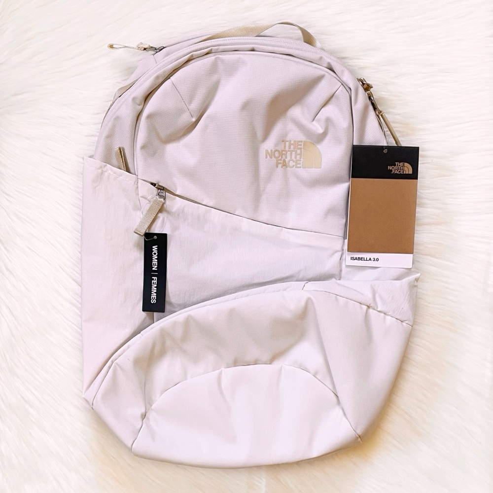 The North Face Women’s Isabella 3 Gardenia White Backpack
